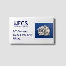 Vertex Screed 6mm x 0.9KG Micropropylene Screed Fibres - 10 bags per box