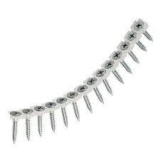Drywall Fine Thread Screw 25mm Collated Zinc