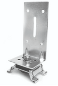 Metal bracket on a white background
