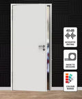 Custom 40dB Acoustic Rated Steel Door Sets — Soundproofing King