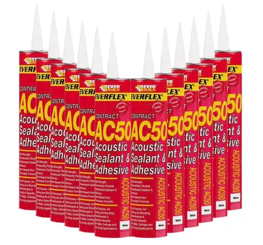 Everbuild Everflex AC50 intumescent Acoustic Sealant & Adhesive — Soundproofing King