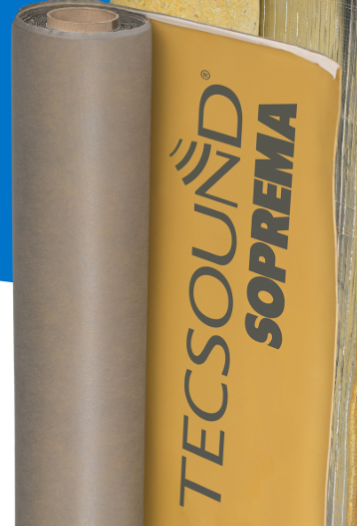 Tecsound Soprema acoustic membrane roll